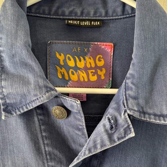 Multicolor Jean Jacket - Picture 2 of 6